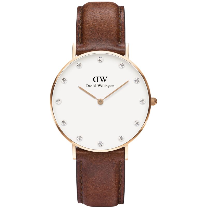 Daniel Wellington Classy St Mawes 34mm Women's Gold Watch