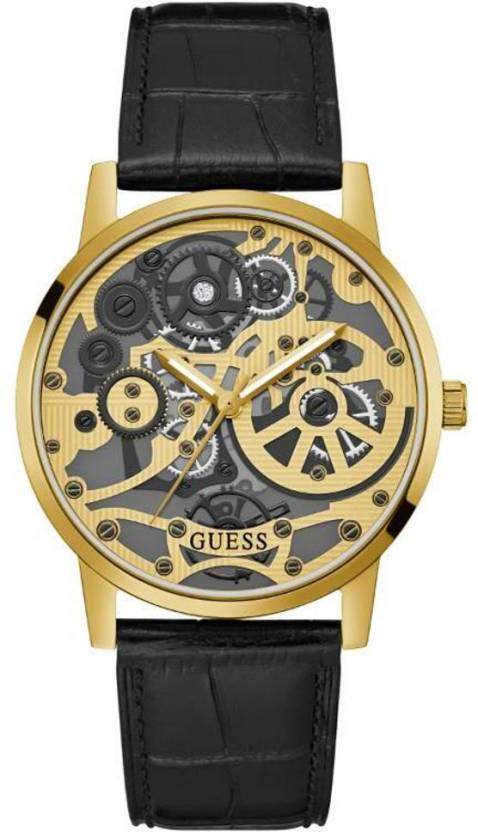 Reloj Guess Tailor GW0389G2 para hombre con correa de piel y esfera do –  Watches of America