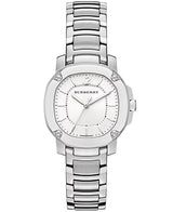 Burberry The Britain Silver Dial Silver Steel Strap Watch for Women - BBY1703 BBY1703 - Image 1