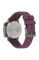 ساعة فيرساتشي غريكا لوجو دايفر كوارتز للرجال بمينا أسود - VE8G00224