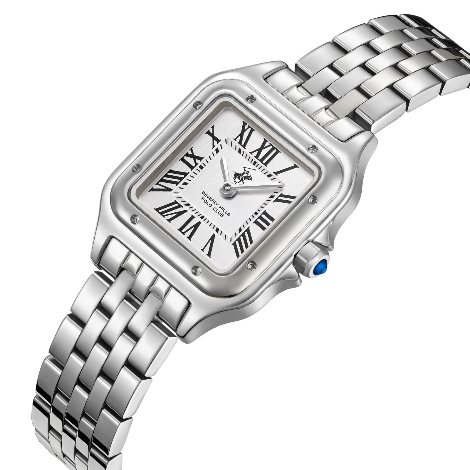 Beverly Hills Polo Club Silver Ladies Watch BP3755C.330