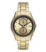 Armani Exchange Dante Chronograph Gold Men's Watch - AX1866