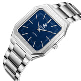 ساعة رجالية فضية من نادي بيفرلي هيلز بولو، موديل BP3864X.390