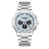ساعة لي كوبر متعددة الوظائف من الفولاذ المقاوم للصدأ الفضي LC08272.300