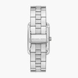 Michael Kors Monroe Three Hand Silver Dial Silver Steel Strap Watch for Women - MKO1033 mk01033 - Image 3