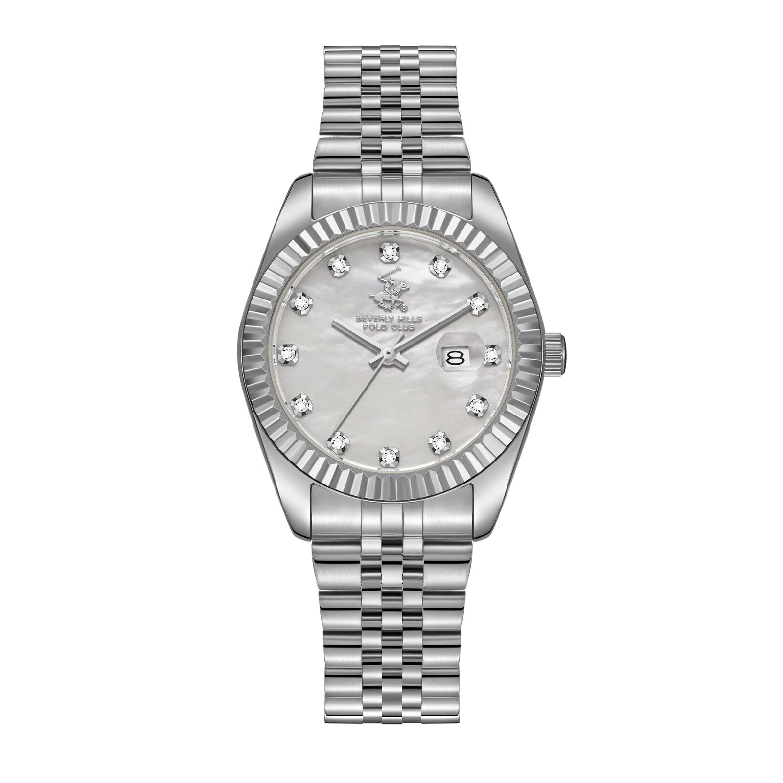 Beverly Hills Polo Club Silver Ladies Watch BP3654X.320