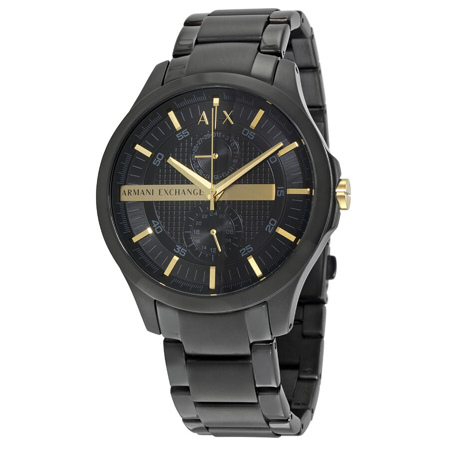 Reloj Armani Exchange para hombre con esfera negra y PVD negro AX2121