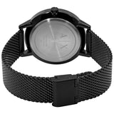 Armani Exchange Cayde Reloj cronógrafo de cuarzo con esfera negra para hombre AX2716