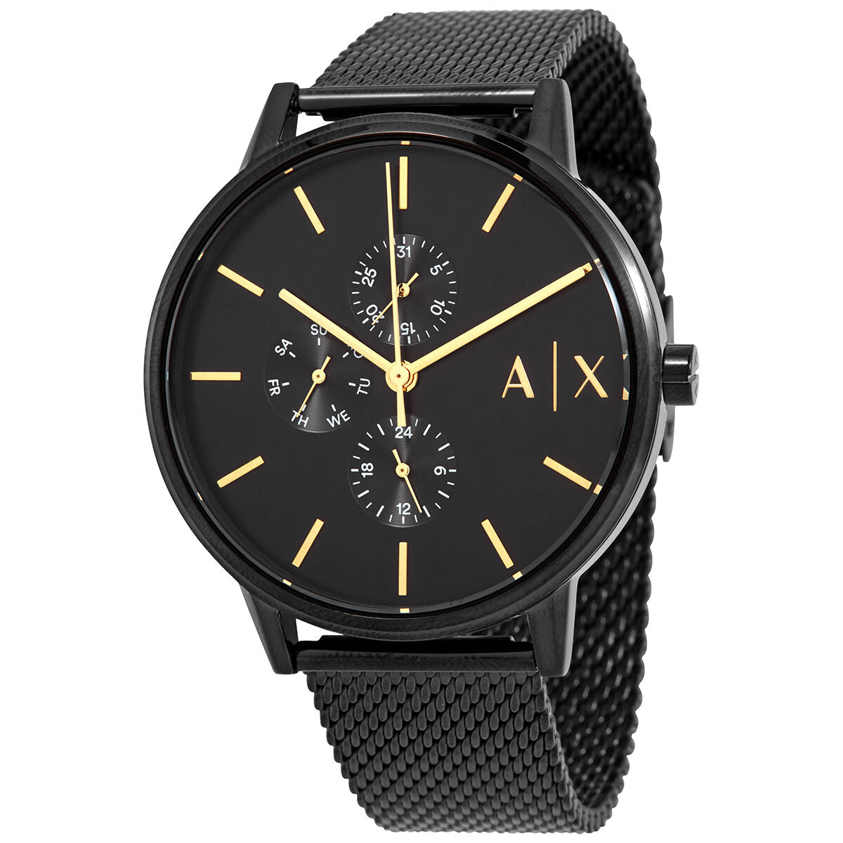 Armani Exchange Cayde Multifunction Black Dial Men's Watch - AX2716