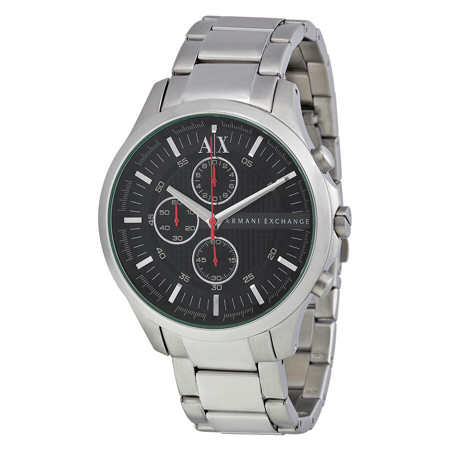 Armani Exchange Reloj cronógrafo para hombre con esfera negra AX2163