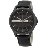 Armani Exchange Hampton All Black Date Watch - AX2400