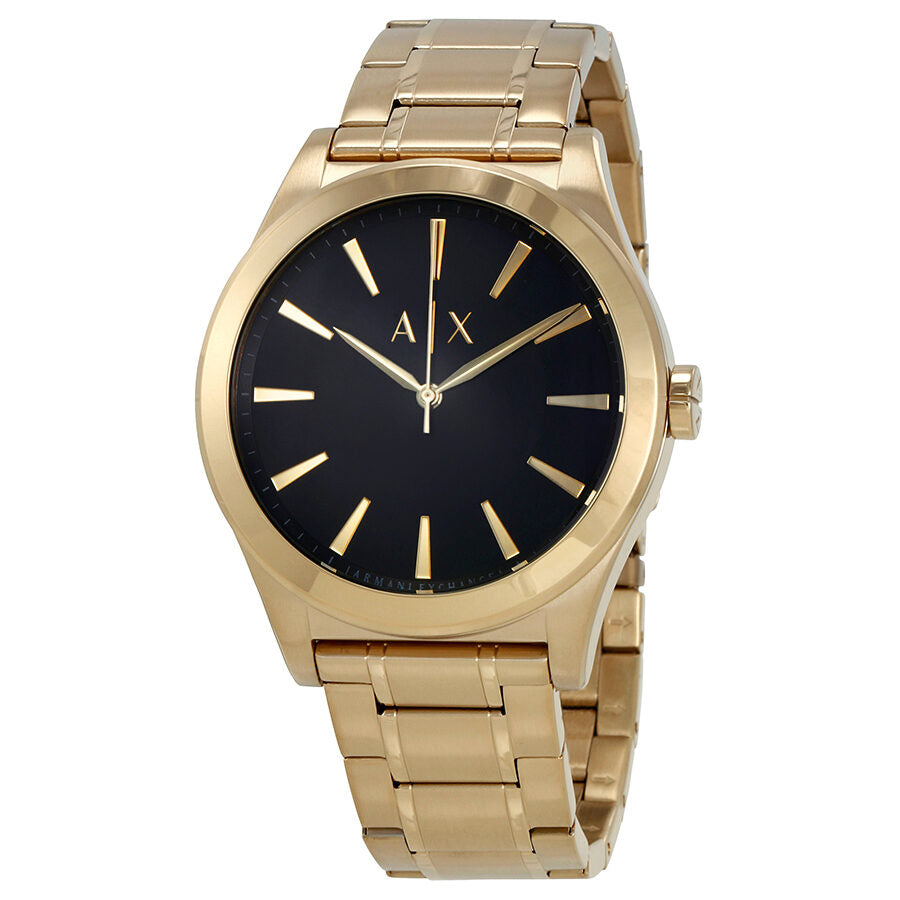 Armani Exchange Nico Reloj para hombre con esfera negra AX2328
