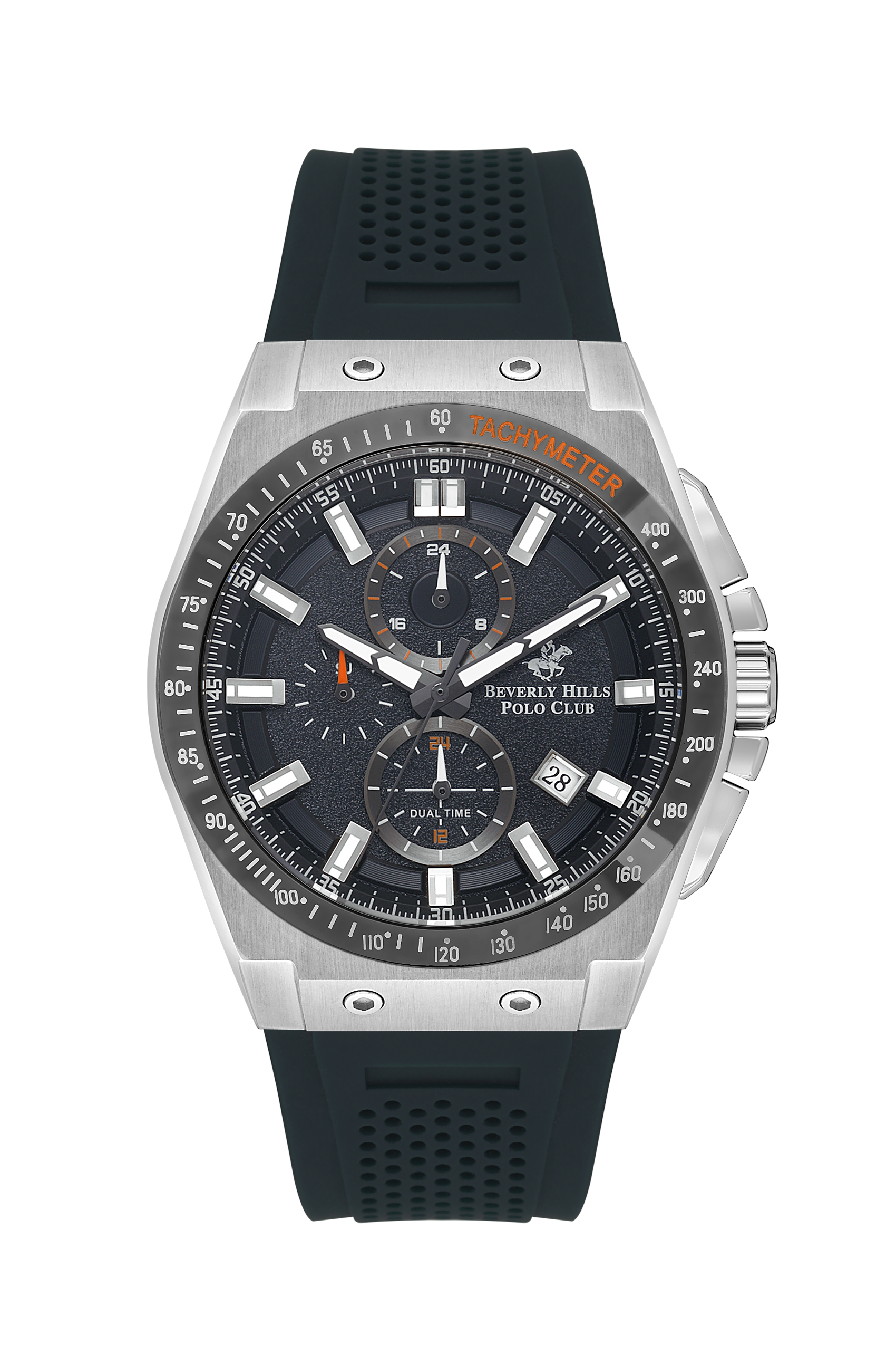 BEVERLY HILLS POLO CLUB Multi Function Green Dial Watch – BP3541X.399