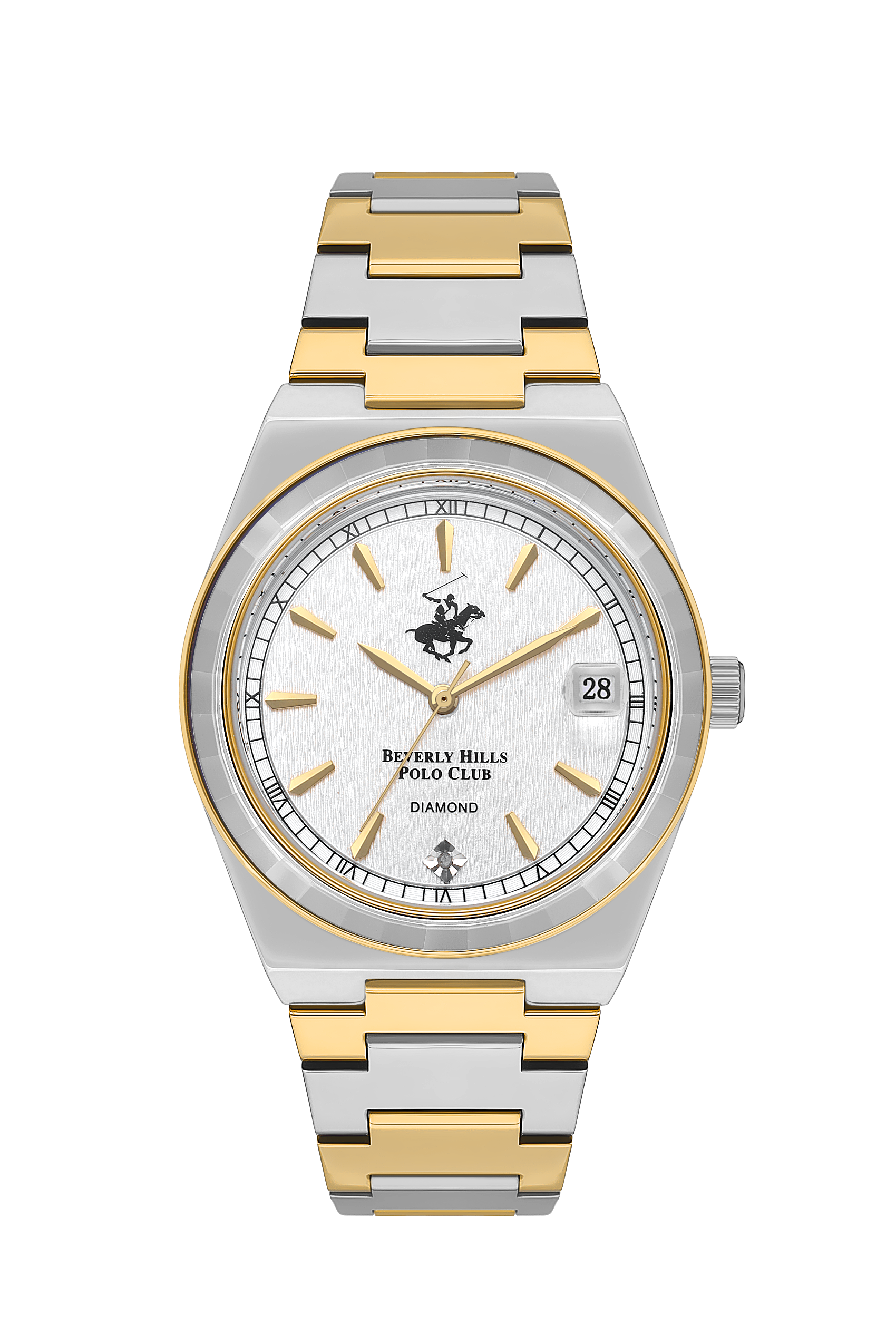 BEVERLY HILLS POLO CLUB Two-tone Diamond Watch – BP3562C.230