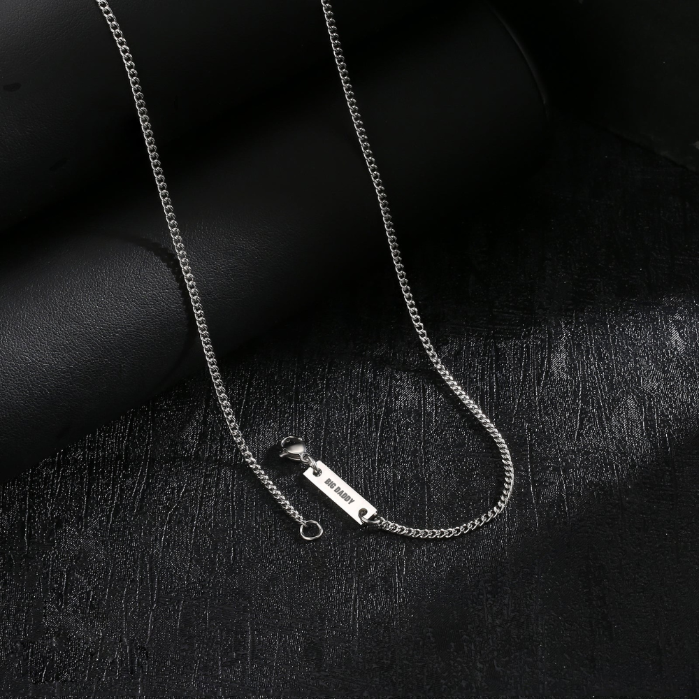 Big Daddy 2mm Cuban Silver Chain - Chain