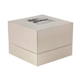 ساعة بربري كرونوغراف للرجال، مينا بلون معدني رمادي، مصنوعة من الفولاذ المقاوم للصدأ المطلي بالأيونات الرمادية، موديل BU9381