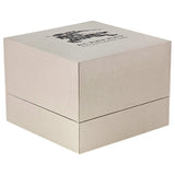 ساعة بربري النسائية ثنائية اللون ذات مينا فضي BU9127