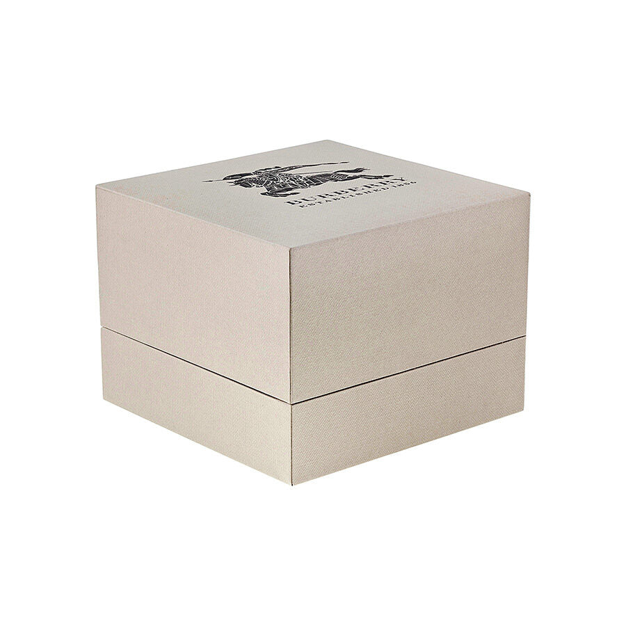 Burberry The City Reloj de mujer de acero inoxidable con esfera gris BU9143