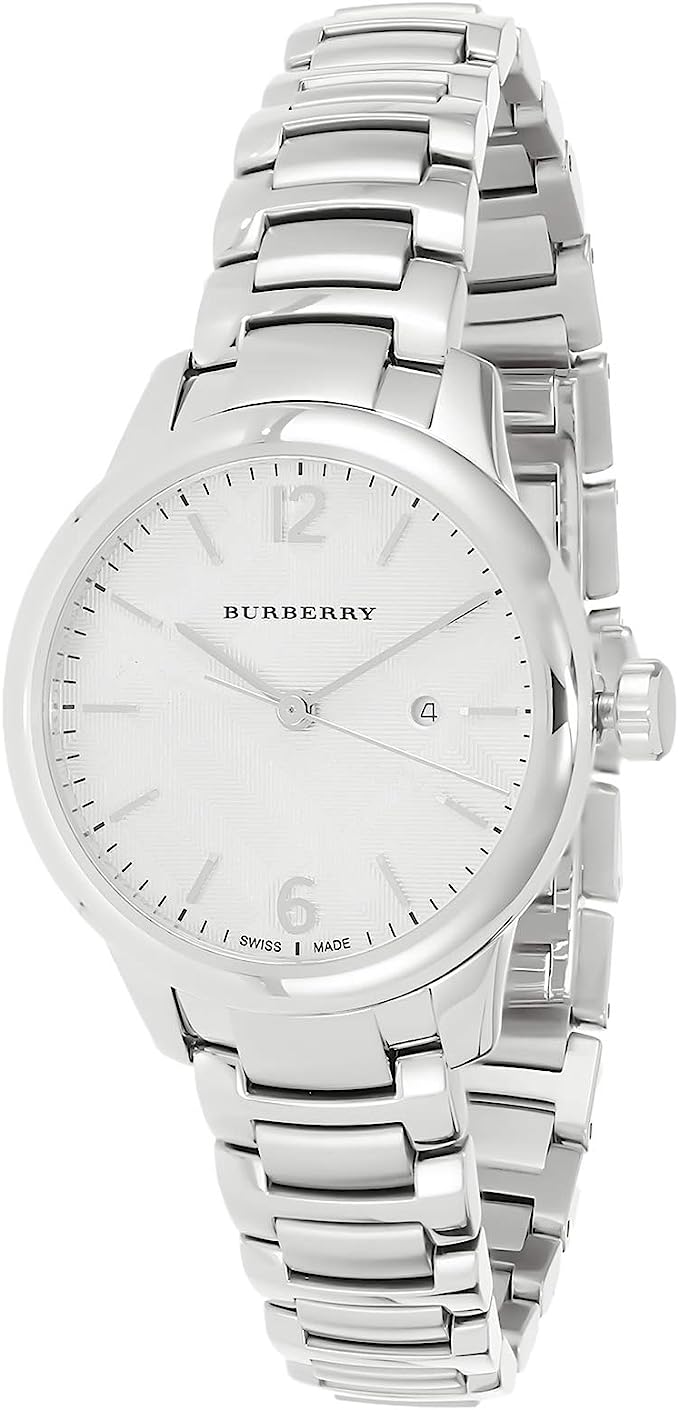 Reloj Burberry The Classic Check Plata Mujer BU10108