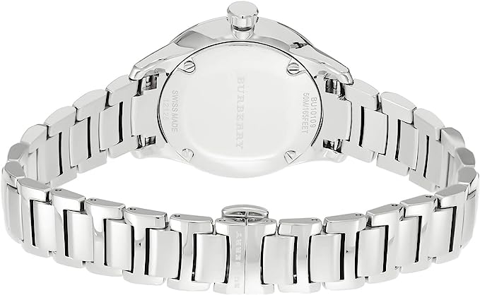 Reloj Burberry The Classic Check Plata Mujer BU10108
