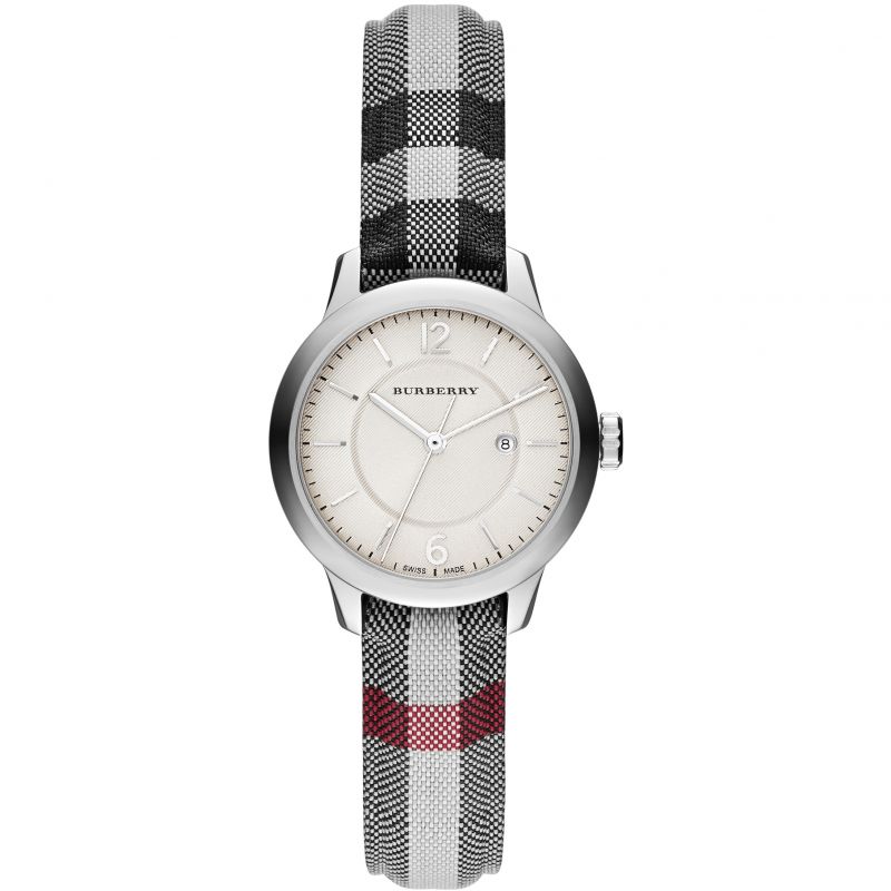 Burberry The Classic Horseferry Reloj Mujer Plata BU10103