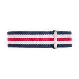 Daniel Wellington Canterbury Silver Watch 20mm Nato Strap