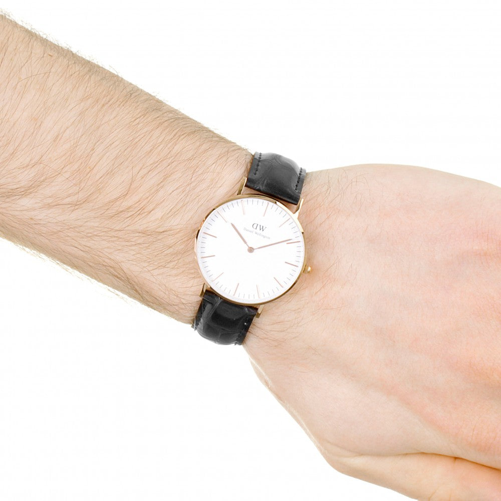 Daniel Wellington Reading 36mm Women's Gold Watch DW00100041