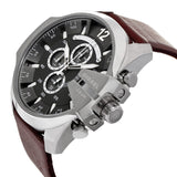 Diesel Mega Chief Reloj cronógrafo para hombre con esfera gris DZ4290