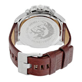 Diesel Mega Chief Reloj cronógrafo para hombre con esfera gris DZ4290