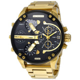 Diesel Mr. Daddy 2.0 Reloj de cuarzo para hombre con esfera negra DZ7333