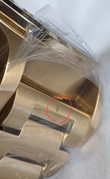 Diesel Mr. Daddy 2.0 Chronograph All Gold Men's Watch DZ7399 (Defect)