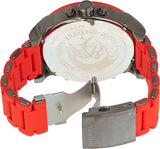 ساعة ديزل مستر دادي 2.0 للرجال، مينا بلون معدني داكن، كوارتز، موديل DZ7370