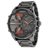 Diesel The Daddies Reloj cronógrafo para hombre con esfera de cuatro zonas horarias DZ7315
