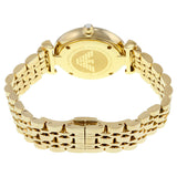 ساعة إمبوريو أرماني الكلاسيكية النسائية ذات المينا المصنوع من عرق اللؤلؤ AR1907