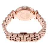 ساعة إمبوريو أرماني الكلاسيكية النسائية ذات المينا المصنوع من عرق اللؤلؤ AR1909