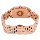 ساعة إمبوريو أرماني جيولا كوارتز نسائية بمينا من عرق اللؤلؤ الأبيض AR11147