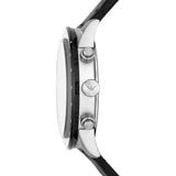 ساعة إمبوريو أرماني ماريو كرونوغراف كوارتز للرجال بمينا أسود AR11243