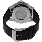 ساعة إمبوريو أرماني رجالية فضية وزرقاء - AR11516