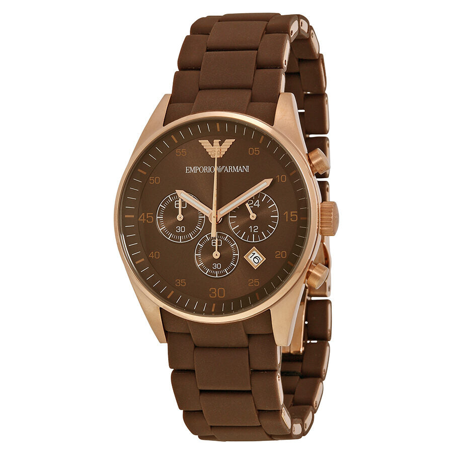Emporio Armani Sport Chronograph Brown Dial Men's Watch AR5890