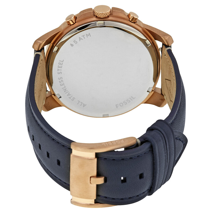 Fossil Grant Sport Reloj cronógrafo para hombre con esfera azul FS5237