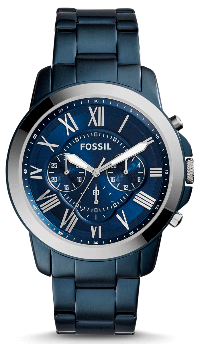 Reloj fossil azul metalico sale