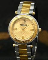 Versace Reve Analog Gold Dial Two Tone Steel Strap Watch for Women - VE8B00324 VE8B00324 - Image 5