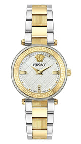 Versace Reve Analog White Dial Two Tone Steel Strap Watch for Women - VE8B00724 VE8B00724 - Image 1