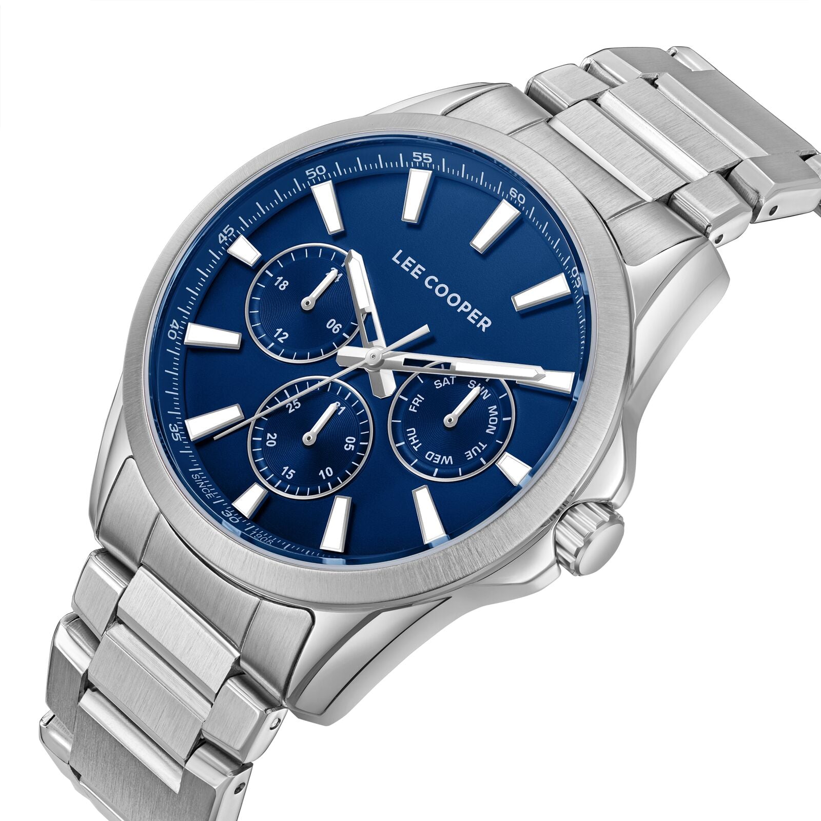 Lee Cooper Silver Men's Watch - LC08105.390