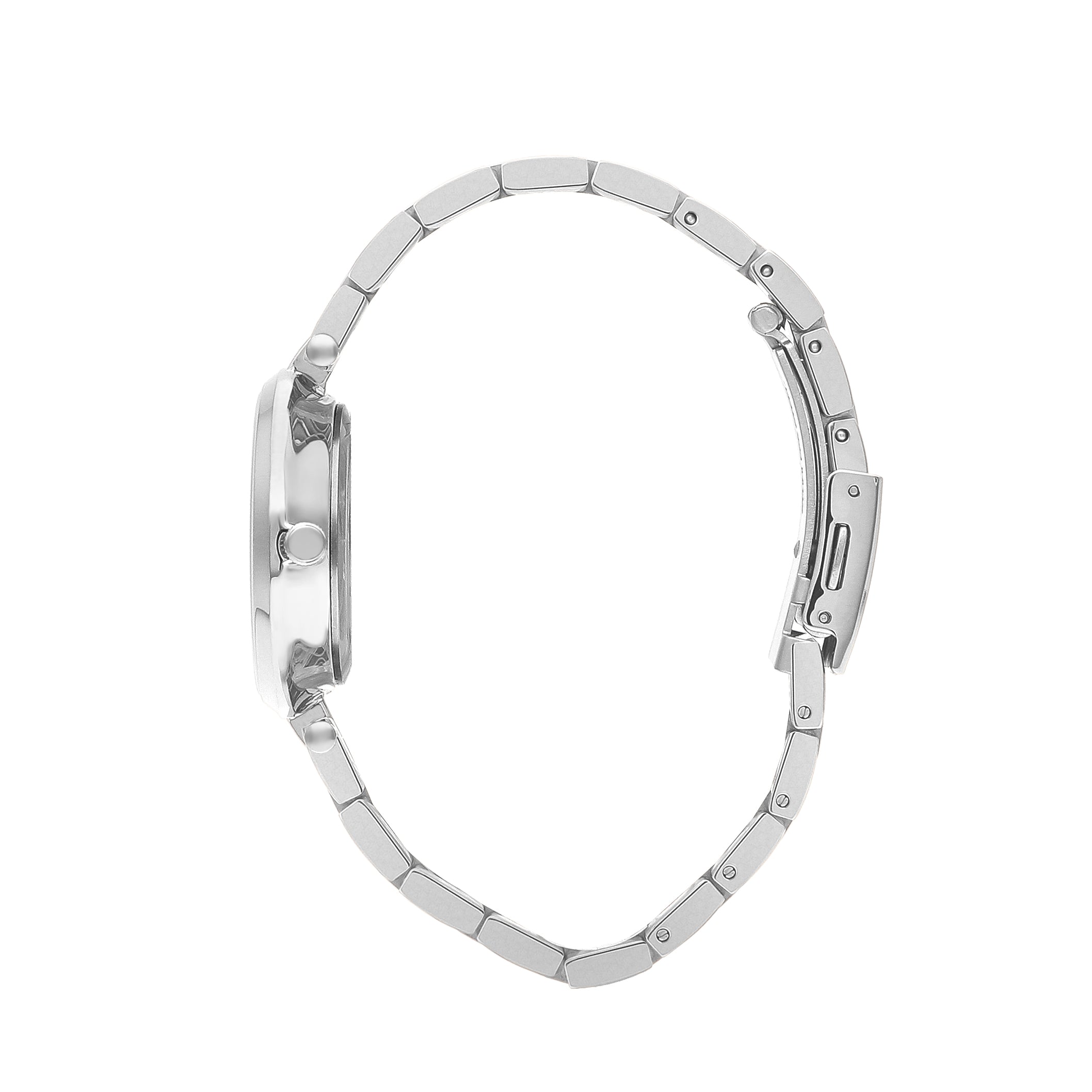 Lee Cooper Silver & Rose Gold Analog Stainless Steel Watch – LC07591.530