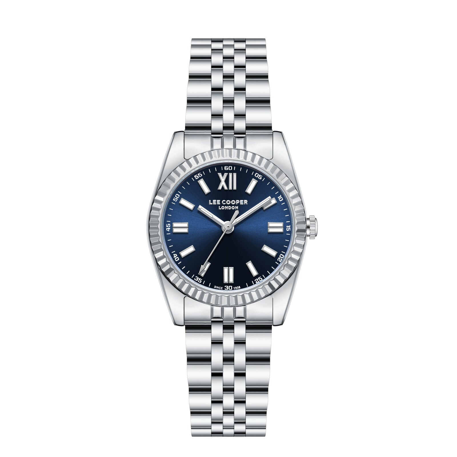 ساعة لي كوبر الفضية النسائية LC08303.390