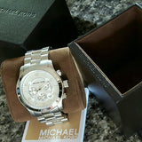 Reloj Michael Kors Runway Cronógrafo Plata Hombre MK8086