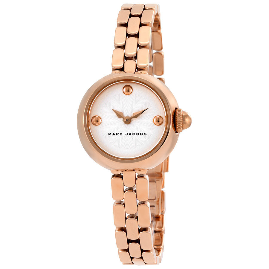 Marc Jacobs Courtney White Dial Rose Gold Watch MJ3458