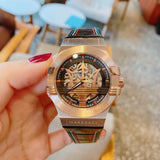 Reloj Maserati Automático Esfera Negra Acero Inoxidable Hombre R8821108026