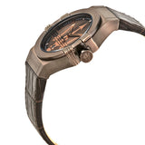 ساعة مازيراتي بوتينزا للرجال بمينا بني R8851108011